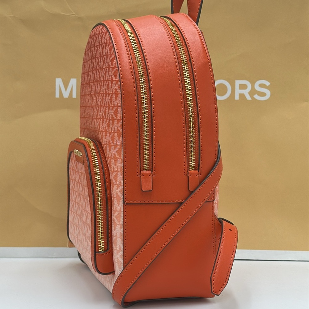 Michael Kors Orange Gradient Backpack With Monogr… - image 7